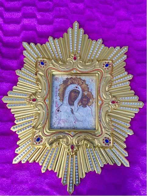 В Волгоградскую епархию из Витебской привезли икону Божьей Матери именуемую «Казанской»